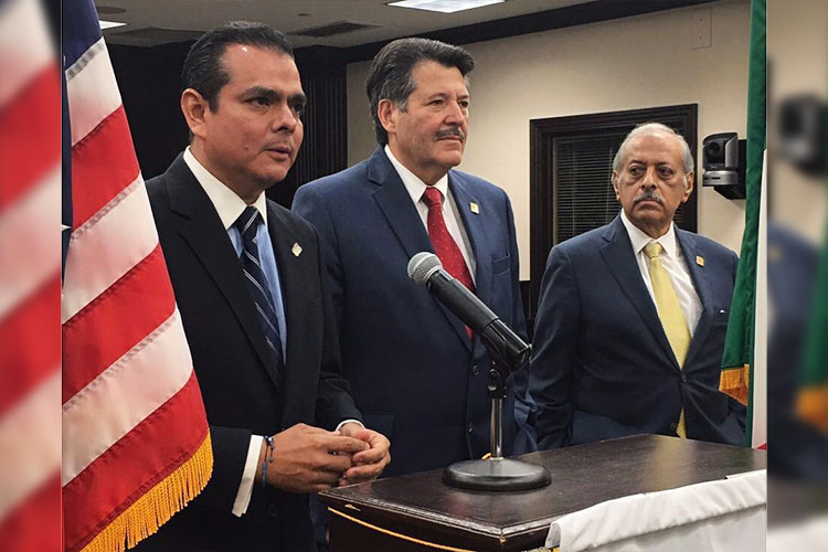 Acuerdan Enrique Rivas y Pete Saenz, trabajo aliado y en equipo