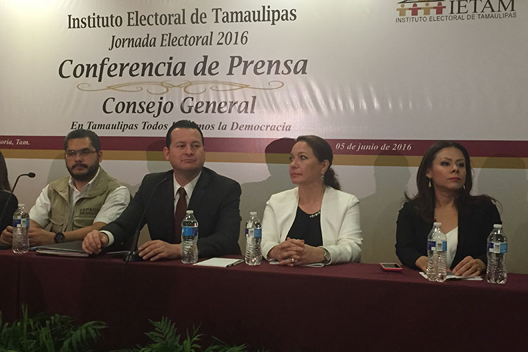 Resultados oficiales de la elección a partir de mañana: IETAM