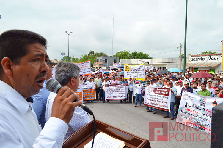 Pueblos y magisterio se solidarizan con estados del sur