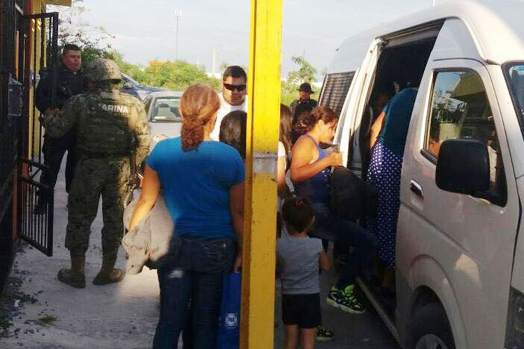 Asegura Marina a 20 centroamericanos