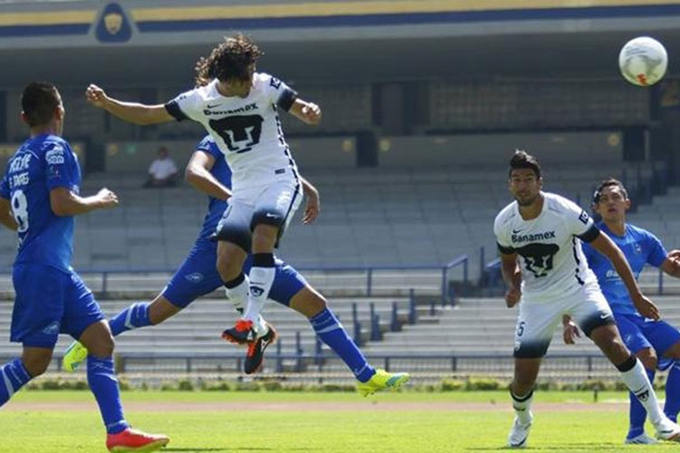 Pumas cae en amistoso contra Celaya