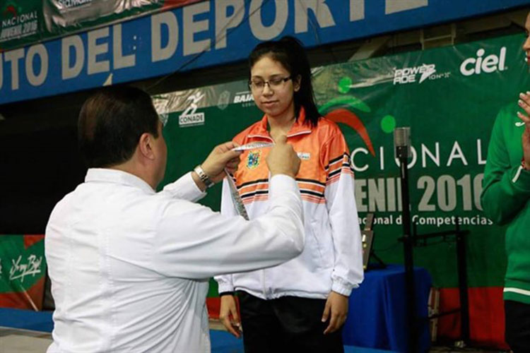 Hace entrada triunfal tamaulipeca en el medallero de esgrima
