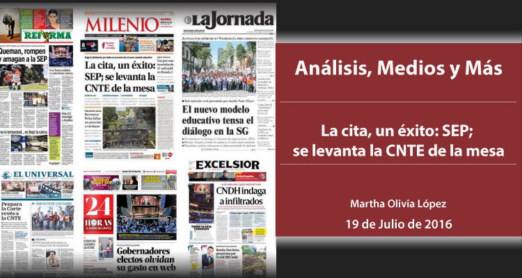 La cita, un éxito: SEP; se levanta la CNTE de la mesa