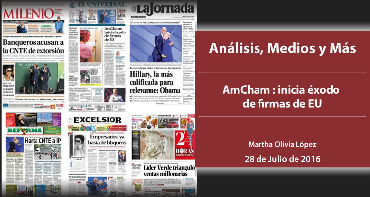 AmCham : inicia éxodo de firmas de EU