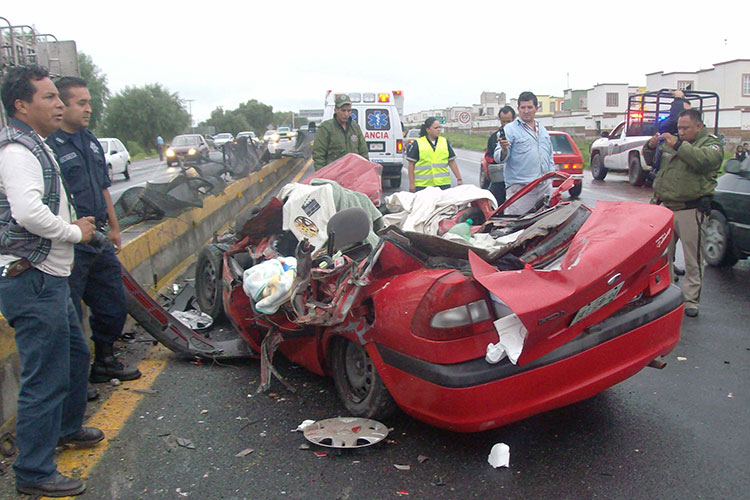 Aumentan accidentes carreteros en periodo vacacional