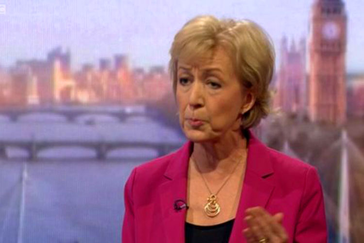 Andrea Leadsom renunció a ser primera ministra