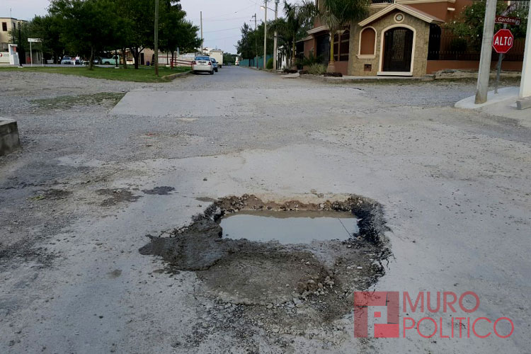 No hay suficientes recursos para programa de bacheo