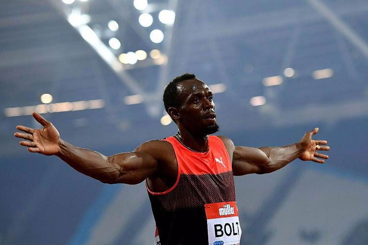Bolt gana los 200 metros de la reunión de Londres