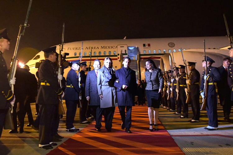 Peña Nieto sostiene un encuentro con Mauricio Macri