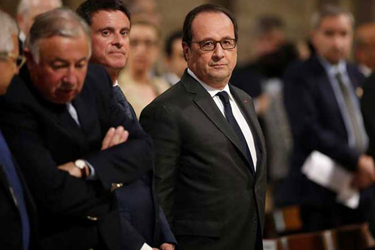 La unión se pierde cuando se agacha la cabeza: Hollande a Trump