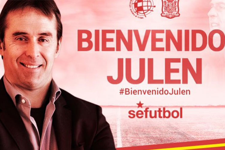 Lopetegui, nuevo técnico de la selección de España