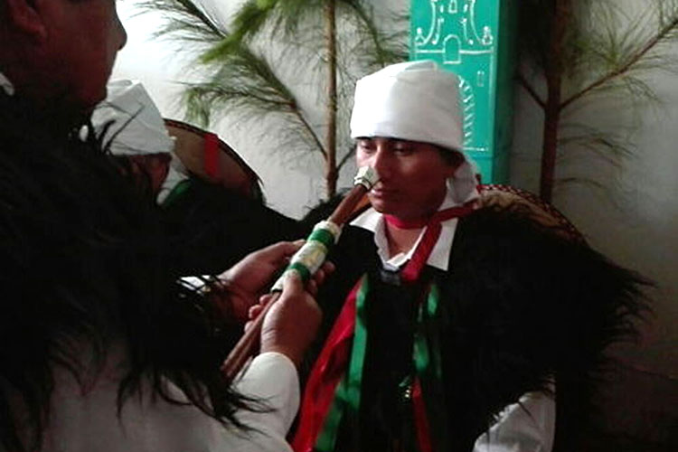 Entregan bastón de mando a nuevo alcalde de San Juan Chamula