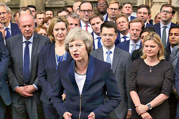 Theresa May guiará el Brexit en el Reino Unido