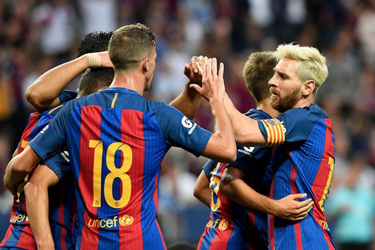 Barcelona derrota 4-2 a Leicester City