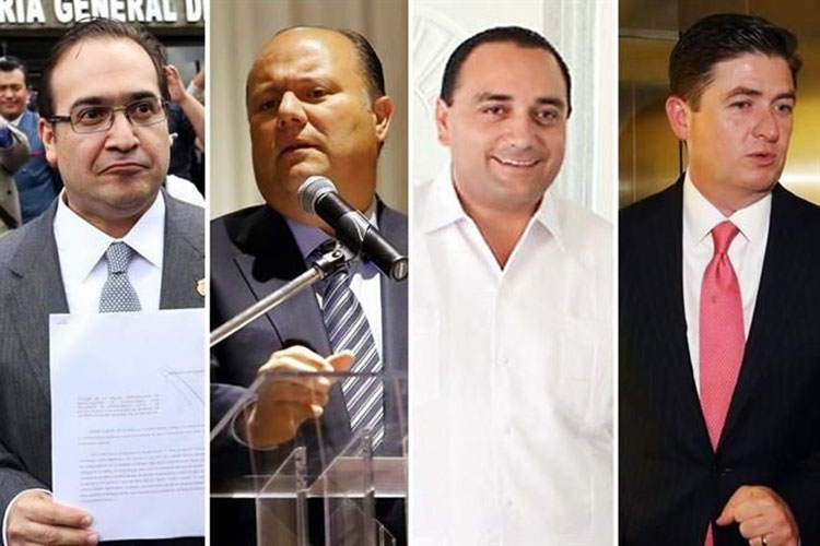 Inicia PRI proceso a 4 Gobernadores