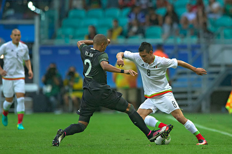 México empató 2-2 con Alemania en debut en Río 2016