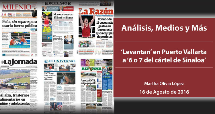 ‘Levantan’ en Puerto Vallarta a ‘6 o 7 del cártel de Sinaloa’