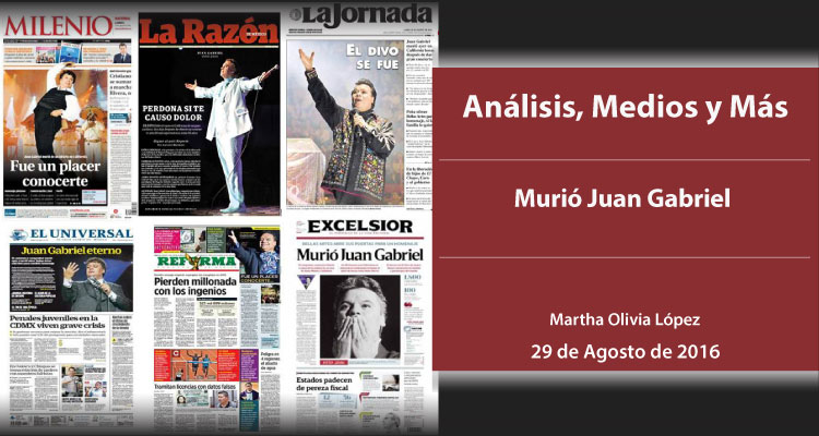 Murió Juan Gabriel