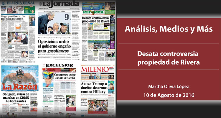 Desata controversia propiedad de Rivera