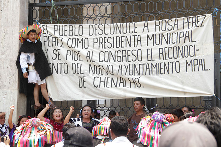 TEPJF ordena restituir a Rosa Pérez en Alcaldía de Chenalhó