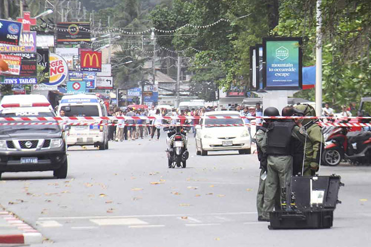 Al menos 4 muertos en Tailandia tras cadena de atentados