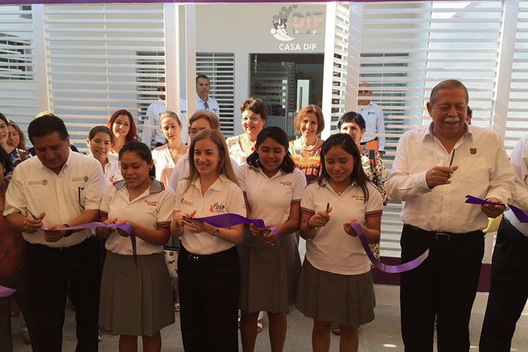 Entrega Egidio y María del Pilar nueva obra al DIF Tamaulipas