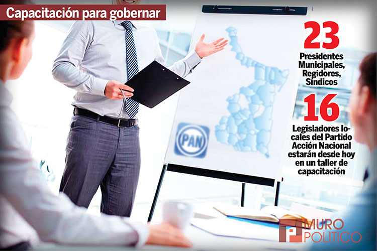 ‘Ejército’ de panistas llega a capacitarse para gobernar