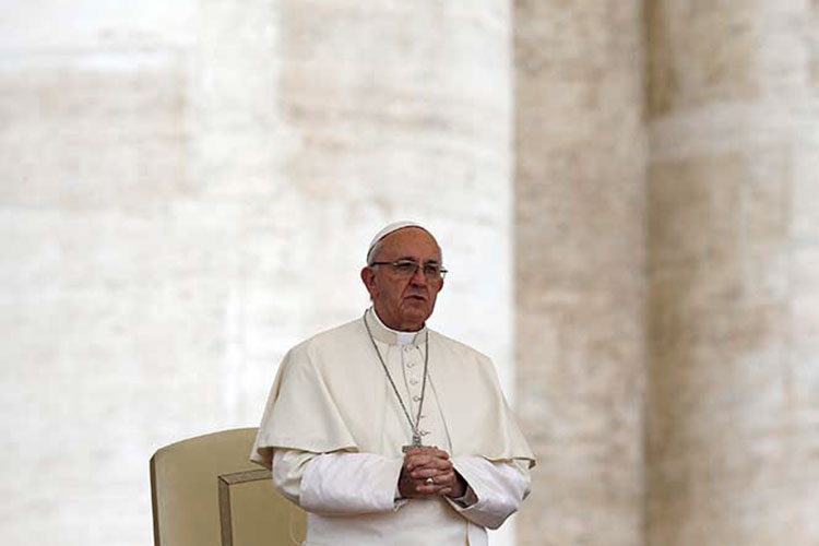 El Papa celebra el acuerdo de paz en Colombia