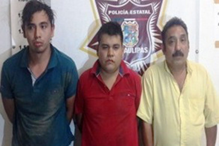 Capturan a tres presuntos extorsionadores en Madero