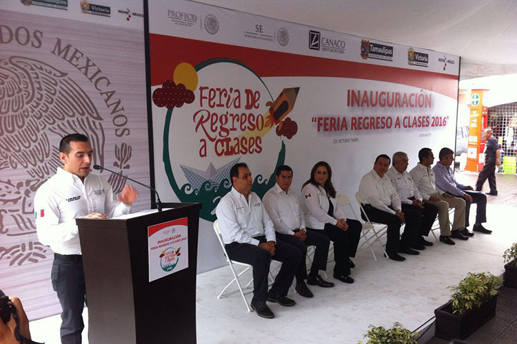 Inicia en Victoria “Feria de regreso a clases 2016″