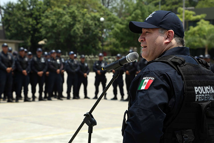 Por ‘‘hechos recientes’’, Galindo Ceballos fue separado de la PF