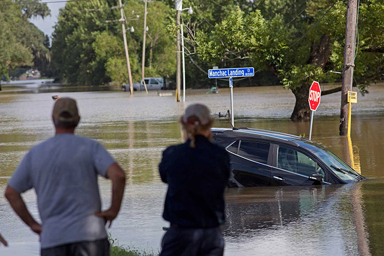 Sube a 8 el número de muertos por inundaciones en Luisiana