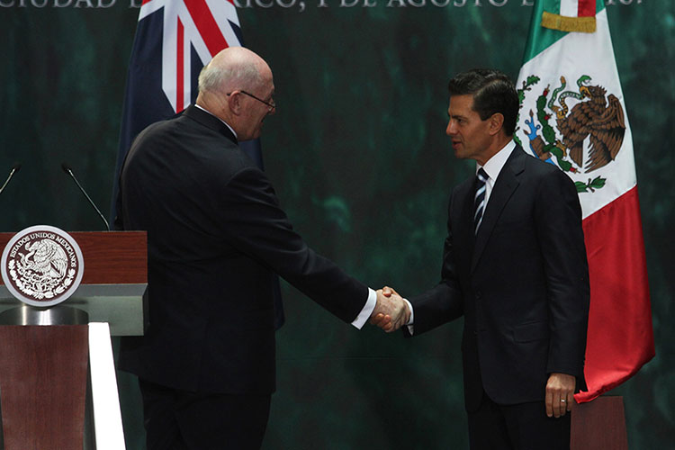 México y Australia acuerdan potenciar comercio