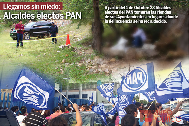 ¿Miedo?, solo a Dios; Vamos a gobernar bien: Alcaldes