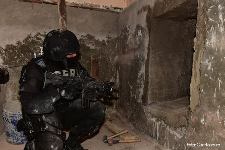 La Policía Federal localiza túnel de 31 metros en frontera con EU