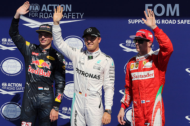 Rosberg logra la ‘pole’ en Spa