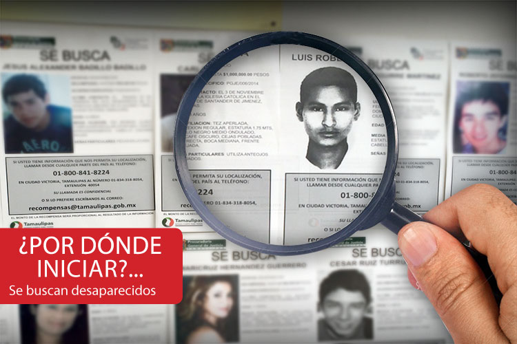 Reunirán ADN de familiares desaparecidos en Tamaulipas