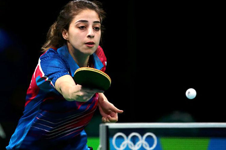 Yadira Silva vende a Heba Allejji en tenis de mesa
