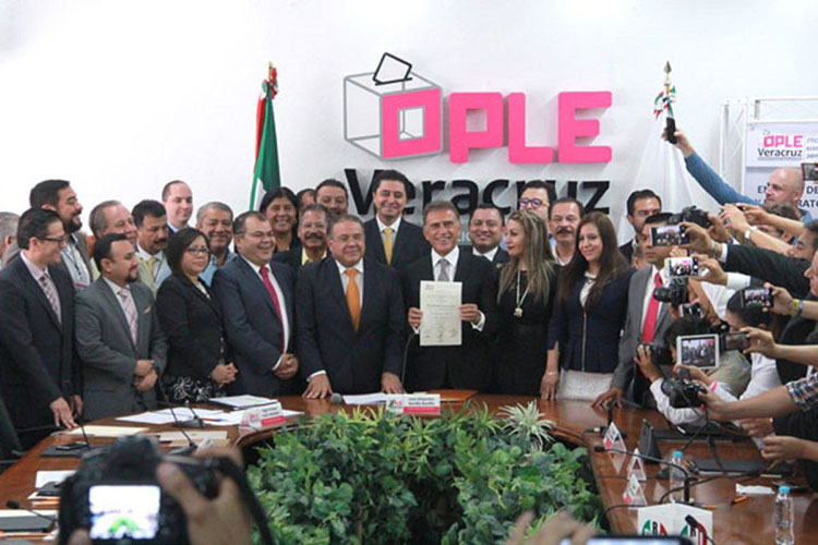 PAN celebra ratificación del triunfo de Yunes en Veracruz