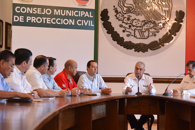 Prevén inundaciones por lluvias en Victoria