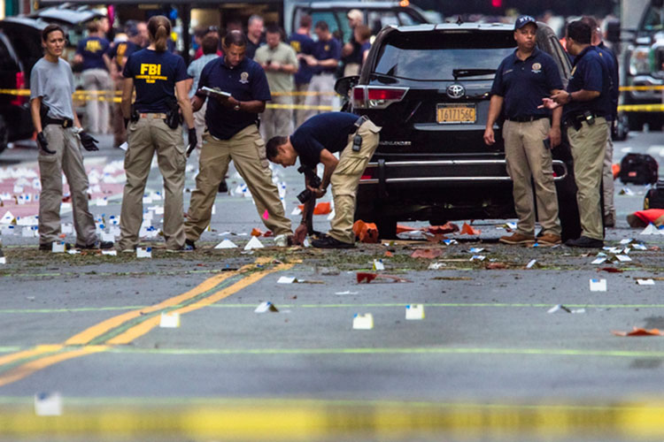 Bomba que investigaba el FBI estalla en Nueva Jersey