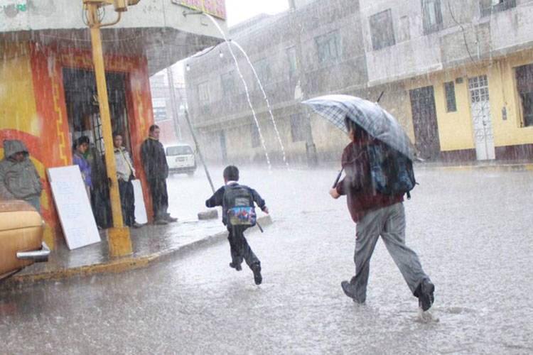 Protección Civil prevé intensas lluvias para el sur de Tamaulipas