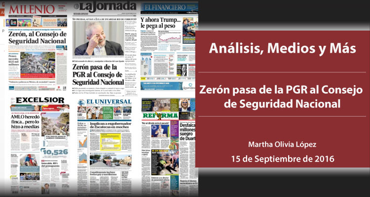 Zerón pasa de la PGR al Consejo de Seguridad Nacional