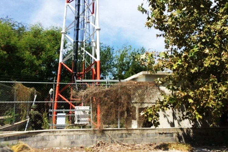 Desactivan antena clandestina de radio comunicación