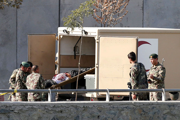 Suman 41 muertos por atentados del lunes en Kabul
