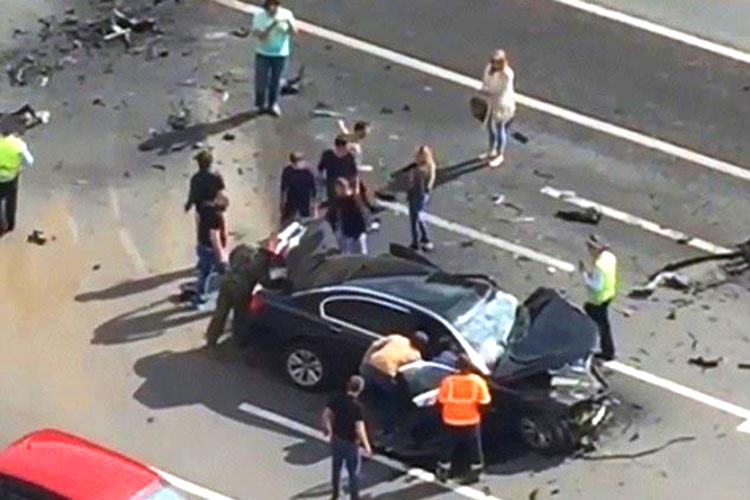Coche oficial de Putin, involucrado en accidente mortal