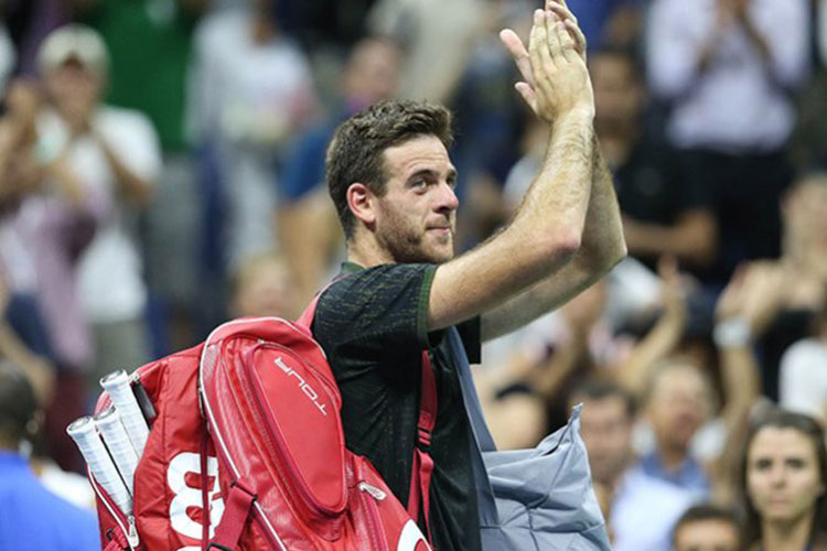 Del Potro es eliminado en cuartos de final del US Open