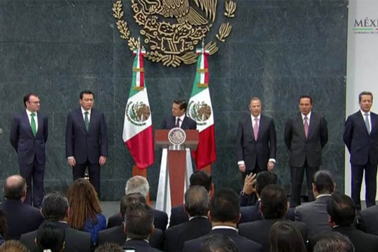 Se va Videgaray; Llega Meade y Miranda a Sedesol