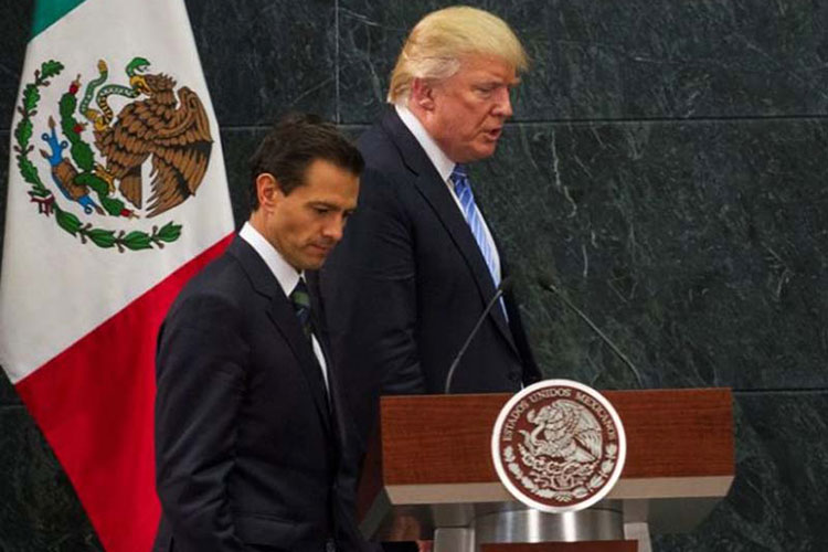 Presidencia descarta reunión entre Peña Nieto y Trump en Nueva York