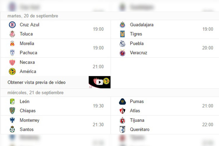 Acción a media semana con la Jornada 10